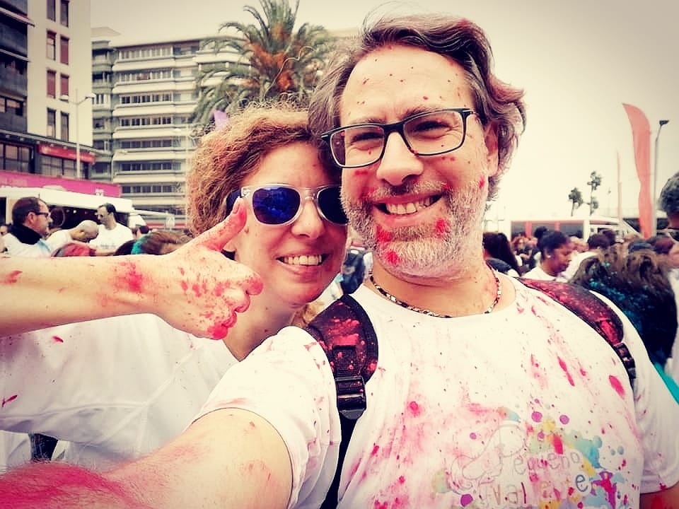 Stefano De Carlo e sua moglie Paola: nomadi digitali a Las Palmas